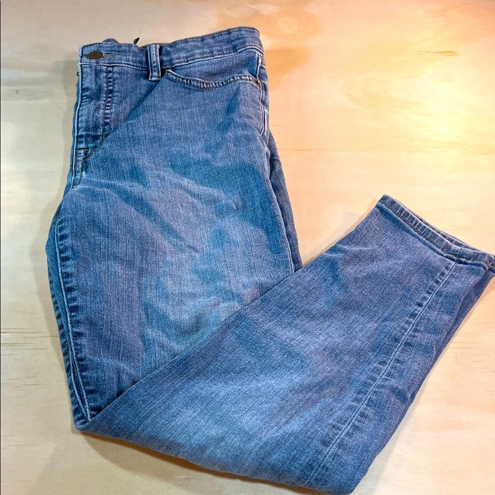 Distressed jeans, Lauren by Ralph Lauren size 10